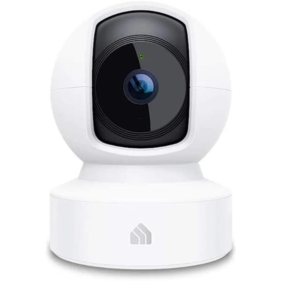 Indoor Pan/Tilt Smart Security Camera,1080p HD DogCamera 2.4GHz withNight Vision - Picture 1 of 6